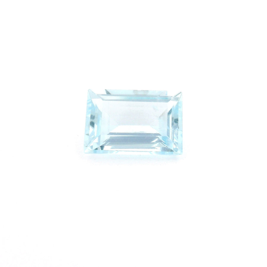 Rectangular Blue Aquamarine 1.71ct loose gemstone