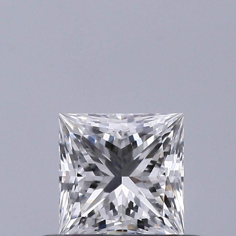 Princess Natural Diamond 0.41ct D VVS2