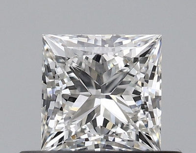 Princess Natural Diamond 0.45ct F VVS1