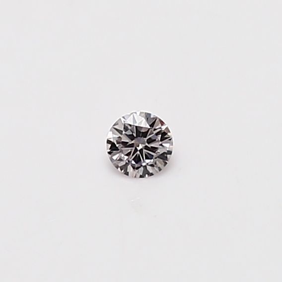 Round Very Light Pink Natural Diamond 0.06ct VS2 loose diamond