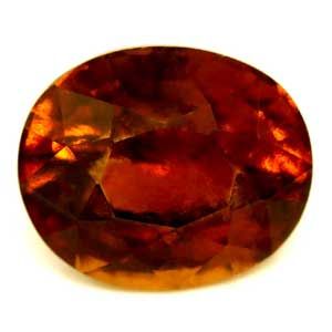 Oval Orange Garnet 2.19ct loose gemstone
