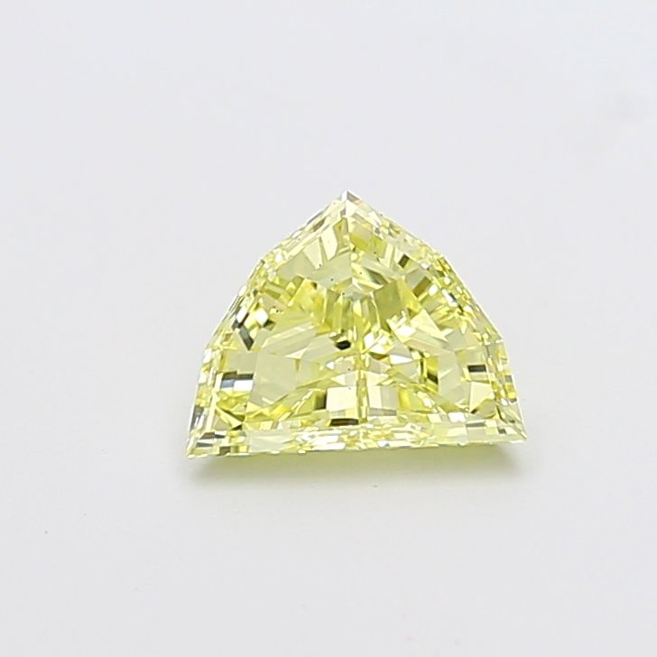 Heptagonal Fancy Yellow Lab-grown Diamond 1.01ct VS1 loose diamond