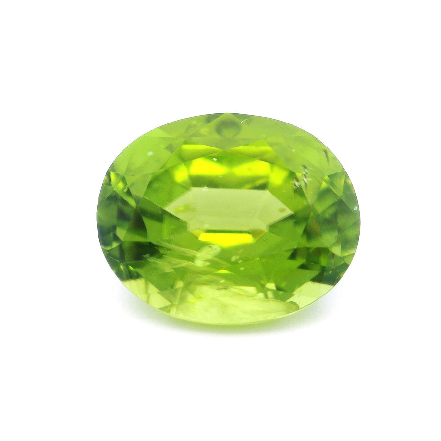 Oval Green Peridot 9.47ct loose gemstone