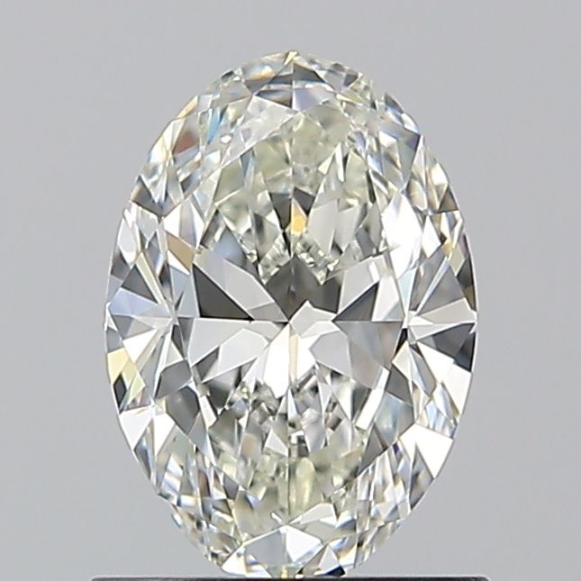 Oval Natural Diamond 0.90ct H IF