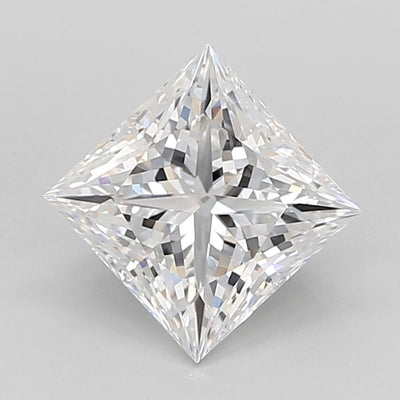 Princess Lab-Grown Diamond 3.23ct D IF
