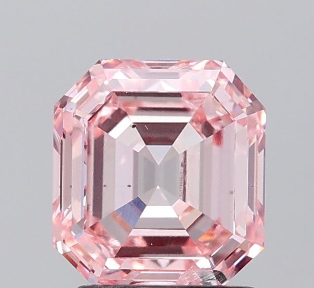Emerald Fancy Intense Pink Lab-grown Diamond 2.15ct SI2 loose diamond