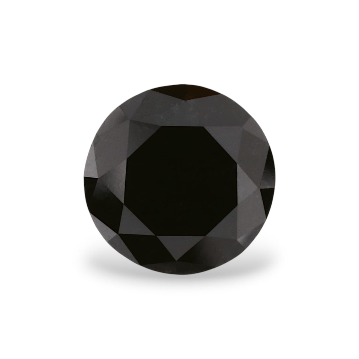 Round Fancy Black Natural Diamond 1.99ct VVS2 loose diamond