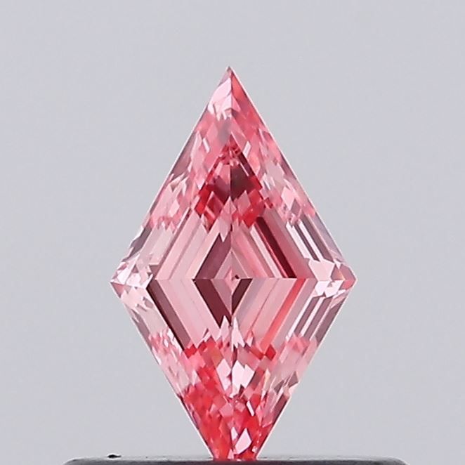 Lozenge Fancy Vivid Pink Lab-grown Diamond 0.34ct VS1 loose diamond