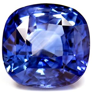 Cushion Blue Sapphire 2.58ct loose gemstone