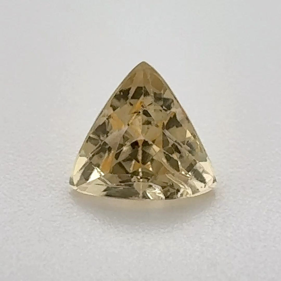 Trilliant Yellow Topaz 1ct loose gemstone