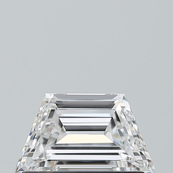 Trapezoid Natural Diamond 0.50ct D VVS2