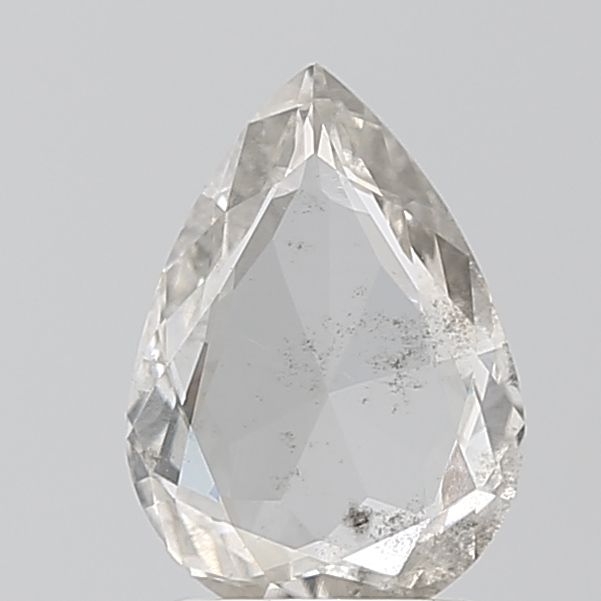 Pear Salt And Pepper Lab-grown Diamond 1.11ct I1 loose diamond