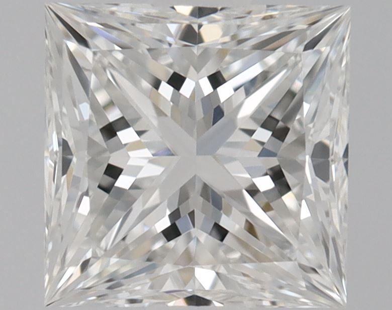 Princess Natural Diamond 0.54ct E VVS1