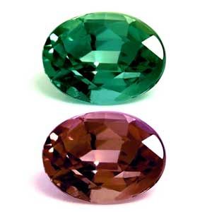 Oval Green Alexandrite 0.17ct loose gemstone