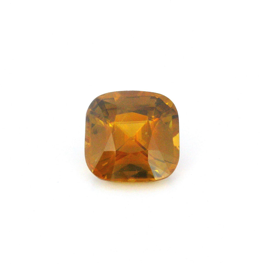 Cushion Yellow Sphene 3.51ct loose gemstone