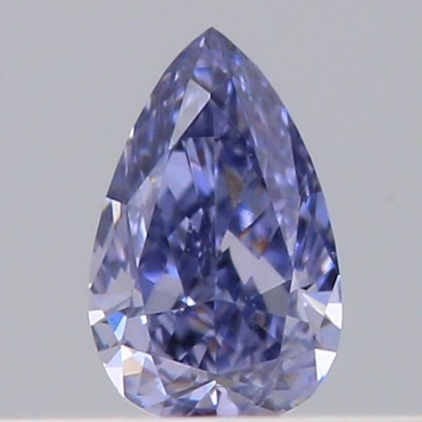 Pear Fancy Violet Gray Violet Natural Diamond 0.06ct loose diamond