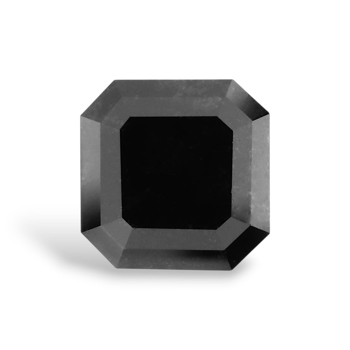 Square Emerald Fancy Black Natural Diamond 1.23ct VVS2 loose diamond