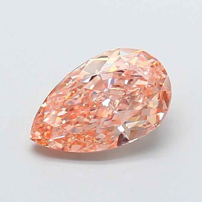 Pear Fancy Intense Brownish Orange Lab-grown Diamond 2.02ct VS1 loose diamond
