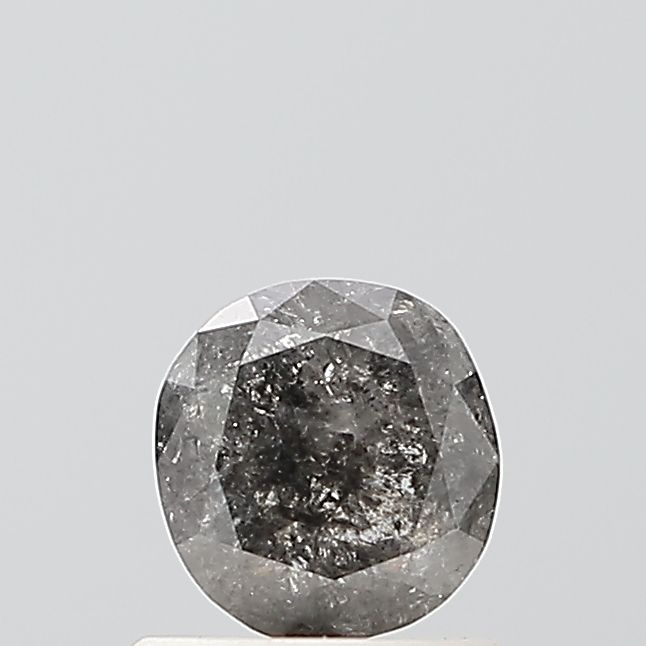 Cushion Salt And Pepper Natural Diamond 0.76ct VVS2 loose diamond