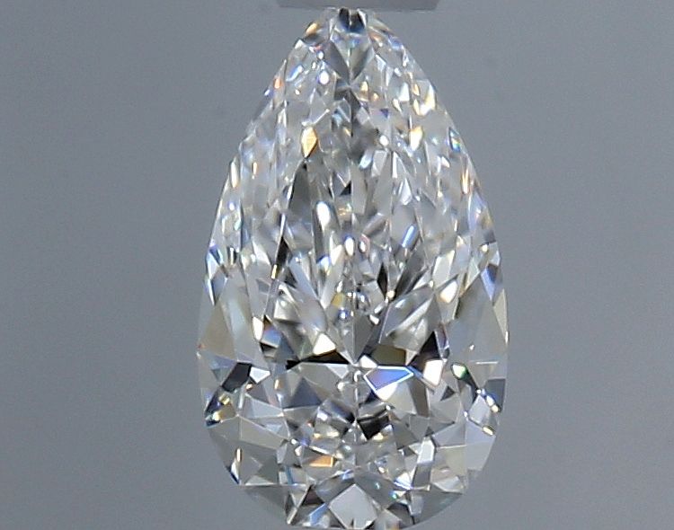 Pear Natural Diamond 0.40ct E VVS2