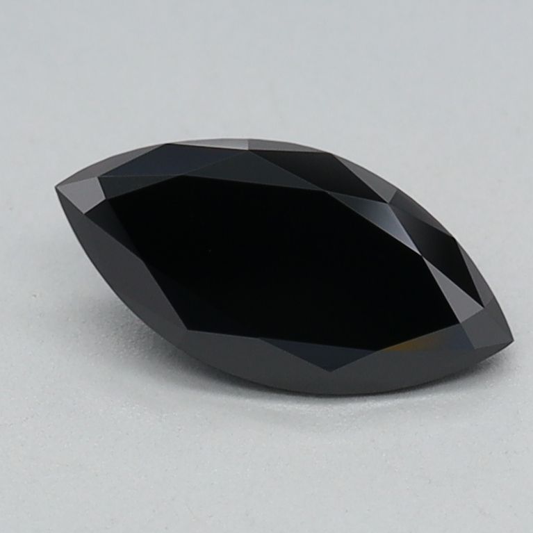 Marquise Fancy Black Lab-grown Diamond 0.47ct loose diamond