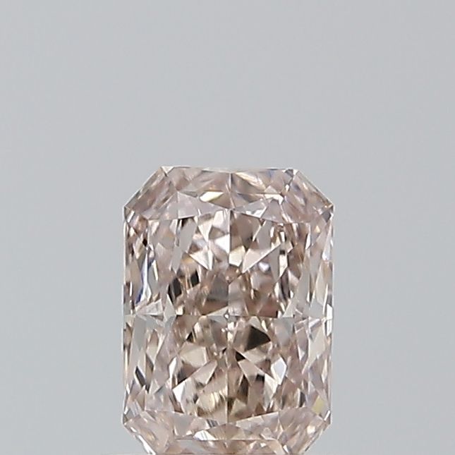 Radiant Fancy Brown Pink Natural Diamond 0.5ct SI1 loose diamond