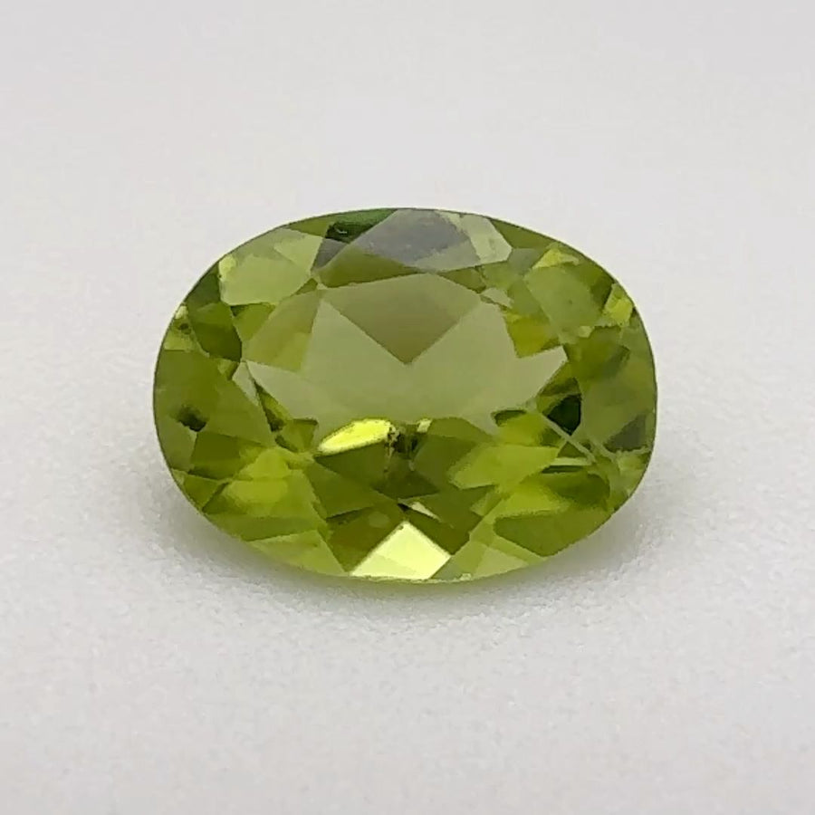 Oval Green Peridot 1.16ct loose gemstone