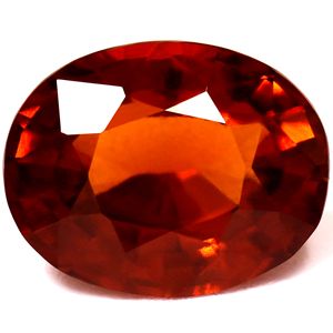 Oval Orange Garnet 6.95ct loose gemstone