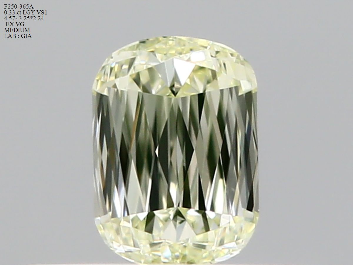 Other Light Greenish Yellow Natural Diamond 0.33ct VS1 loose diamond