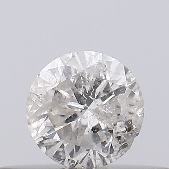 Round Salt And Pepper Natural Diamond 0.25ct I3 loose diamond
