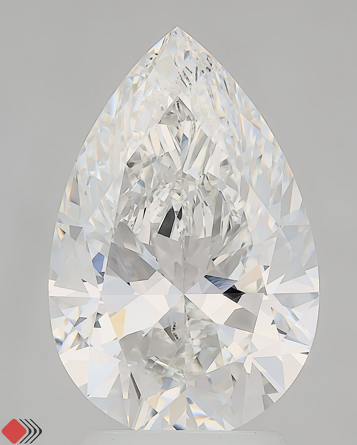 Pear Lab-Grown Diamond 3.01ct E VVS1