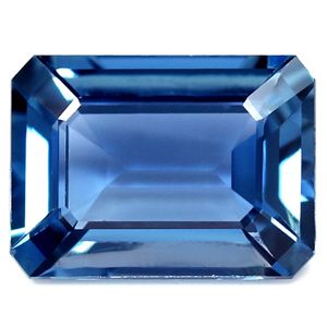 Emerald Blue Sapphire 2.05ct loose gemstone