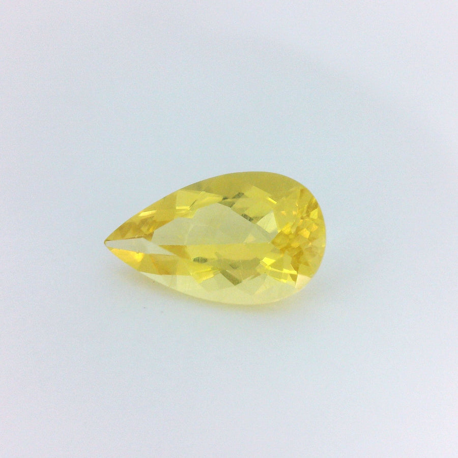Pear Yellow Heliodor 2.03ct loose gemstone