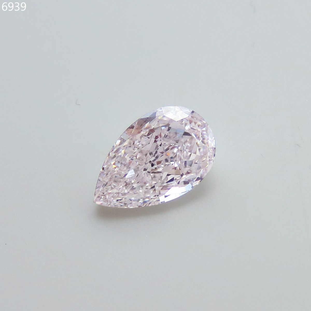 Pear Faint Pink Natural Diamond 1.01ct VS2 loose diamond