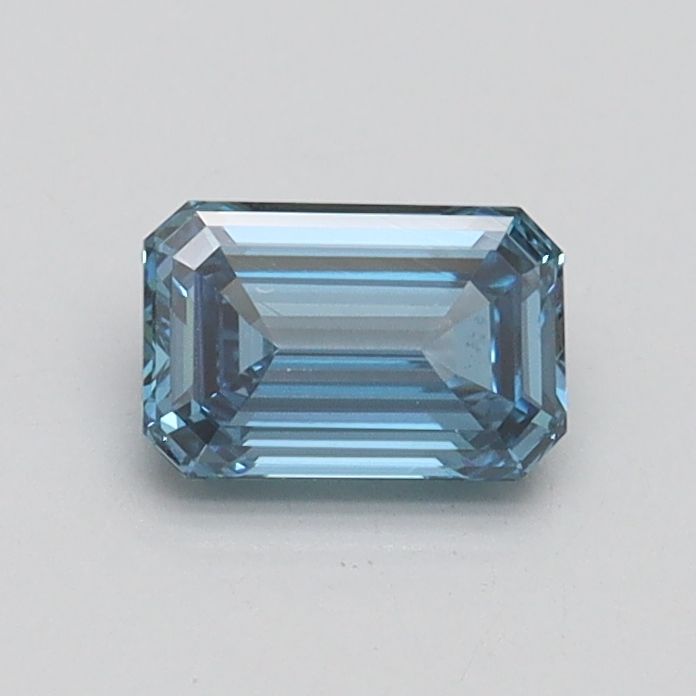 Emerald Fancy Intense Blue Lab-grown Diamond 0.51ct VS1 loose diamond