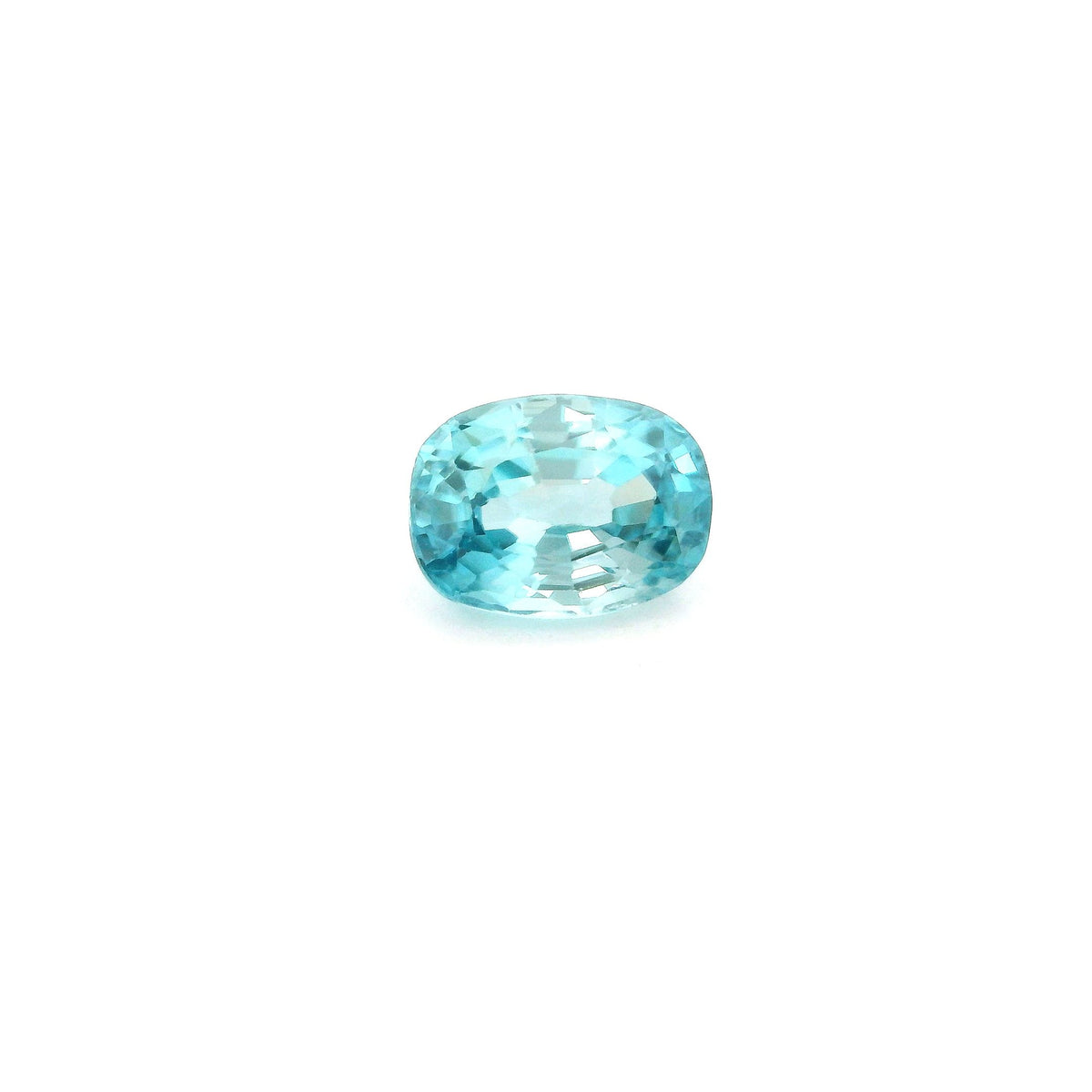 Cushion Blue Zircon 2.03ct loose gemstone
