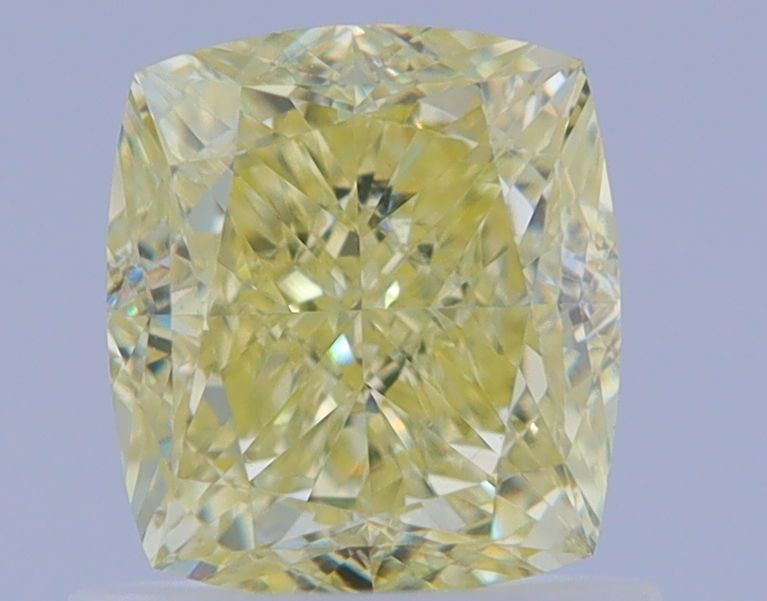 Cushion Fancy Yellow Natural Diamond 1.01ct VS2 loose diamond