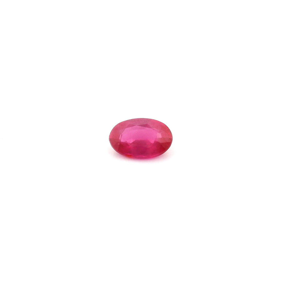 Oval Red Ruby 0.41ct loose gemstone