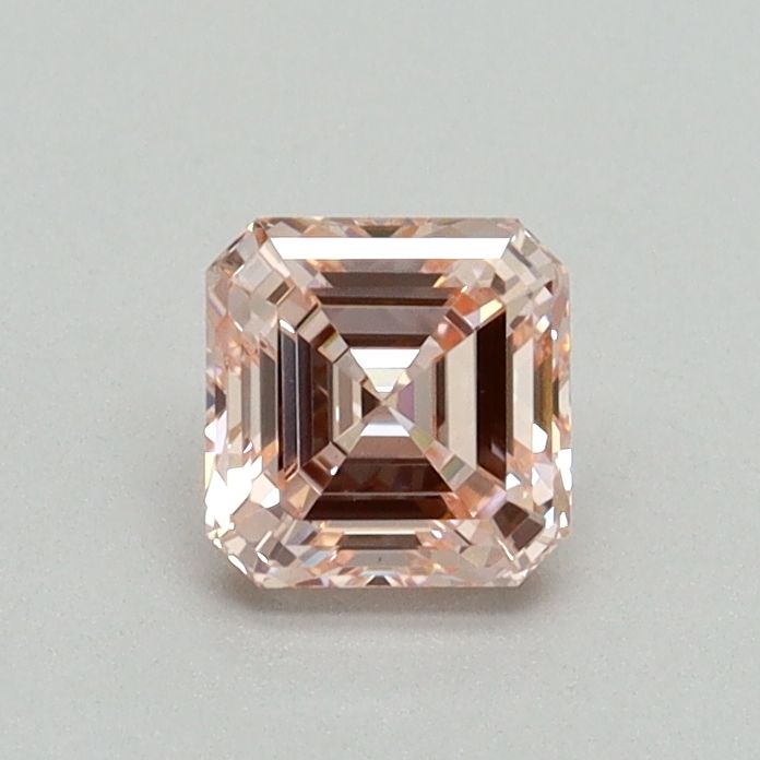 Asscher Fancy Intense Pink Lab-grown Diamond 0.53ct VS1 loose diamond
