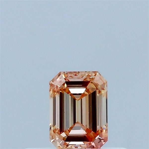 Emerald Fancy Intense Pinkish Orange Lab-grown Diamond 0.33ct VS2 loose diamond