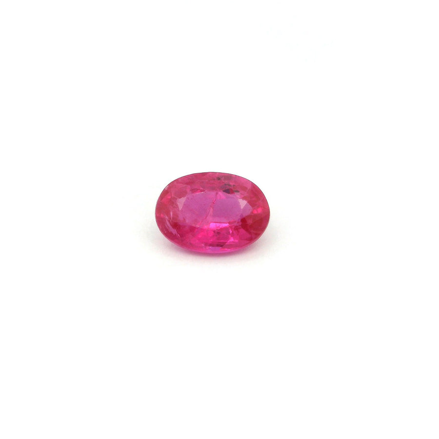 Oval Red Ruby 0.97ct loose gemstone