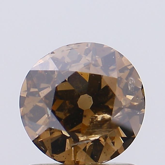 European Cut Fancy Brown Natural Diamond 1.07ct I2 loose diamond