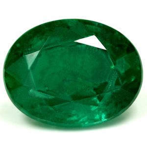 Oval Green Emerald 4.01ct loose gemstone