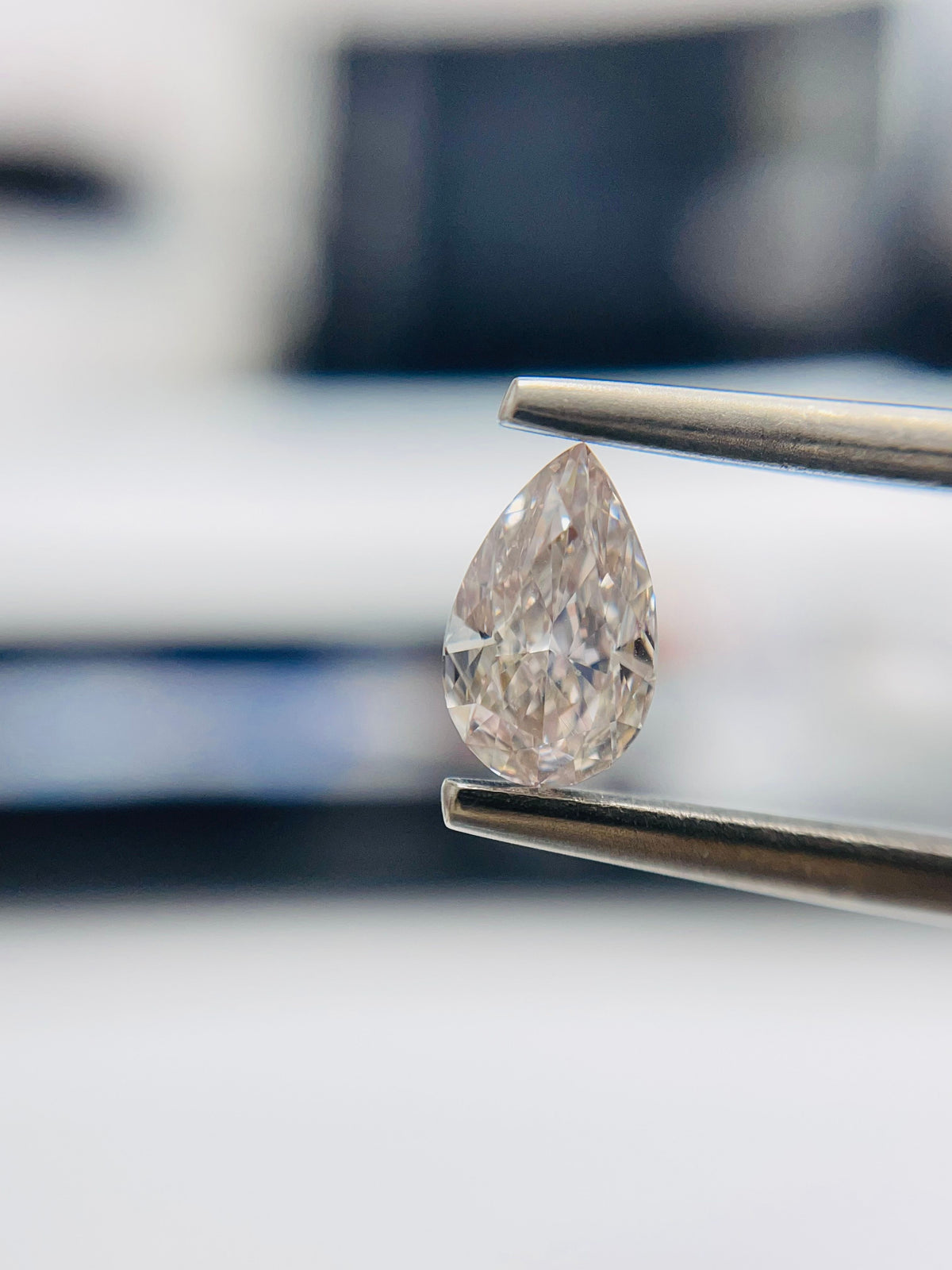 Pear Fancy Light Pinkish Brown Natural Diamond 0.78ct VS2 loose diamond