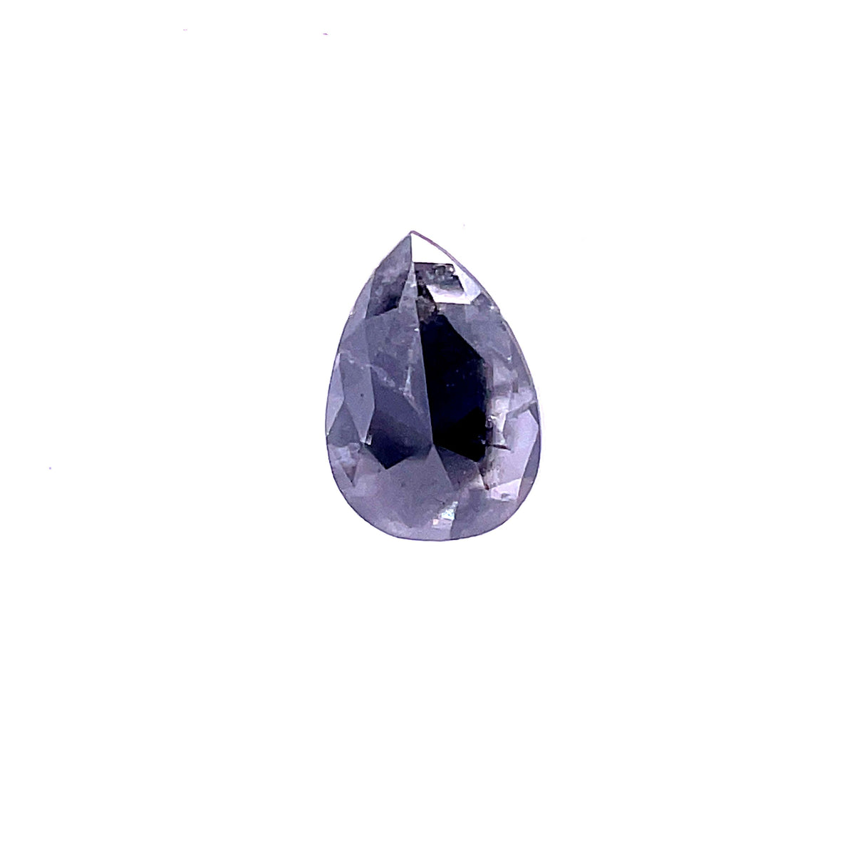 Pear Salt And Pepper Natural Diamond 2.68ct loose diamond