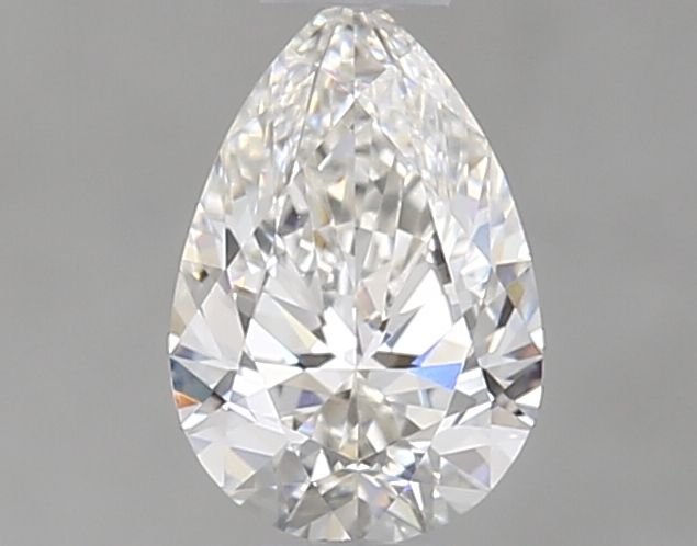 Pear Natural Diamond 0.50ct G VVS2