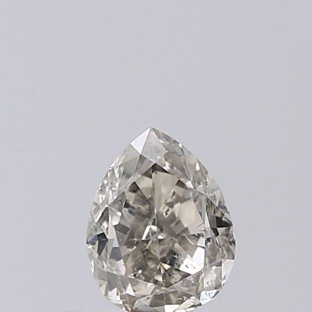 Pear Salt And Pepper Natural Diamond 0.43ct VS2 loose diamond