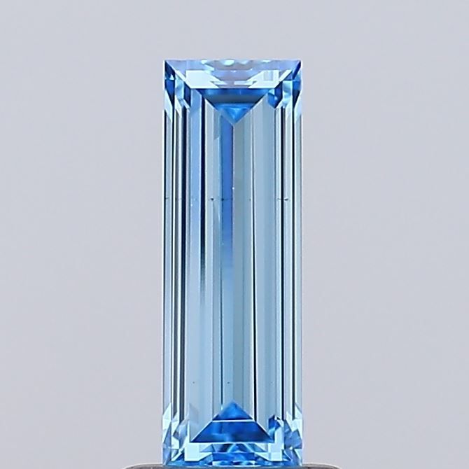 Baguette Fancy Vivid Blue Lab-grown Diamond 1.03ct VS1 loose diamond