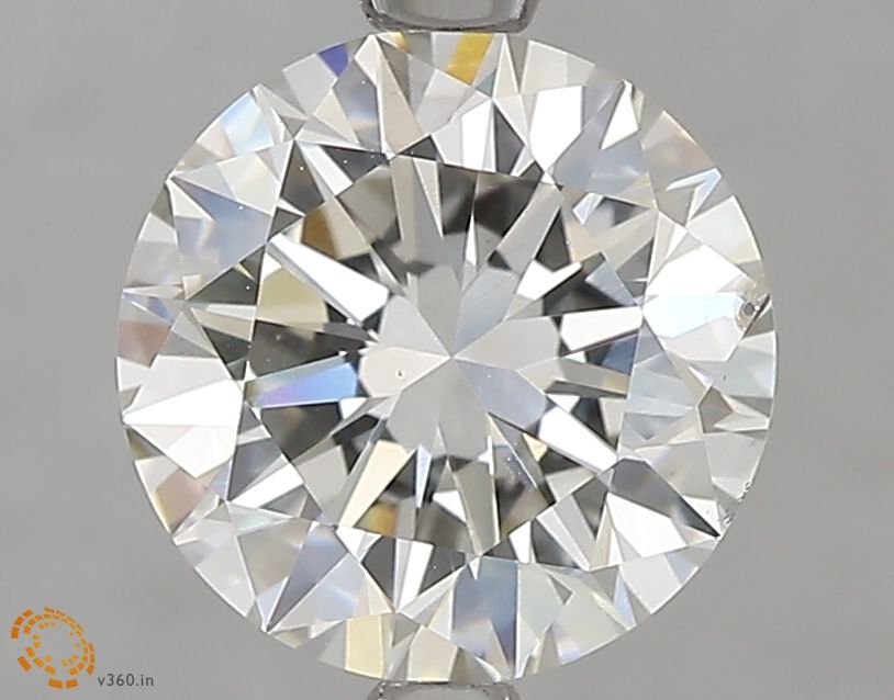 Round Fancy Vivid Blue Lab-grown Diamond 2ct VS2 loose diamond