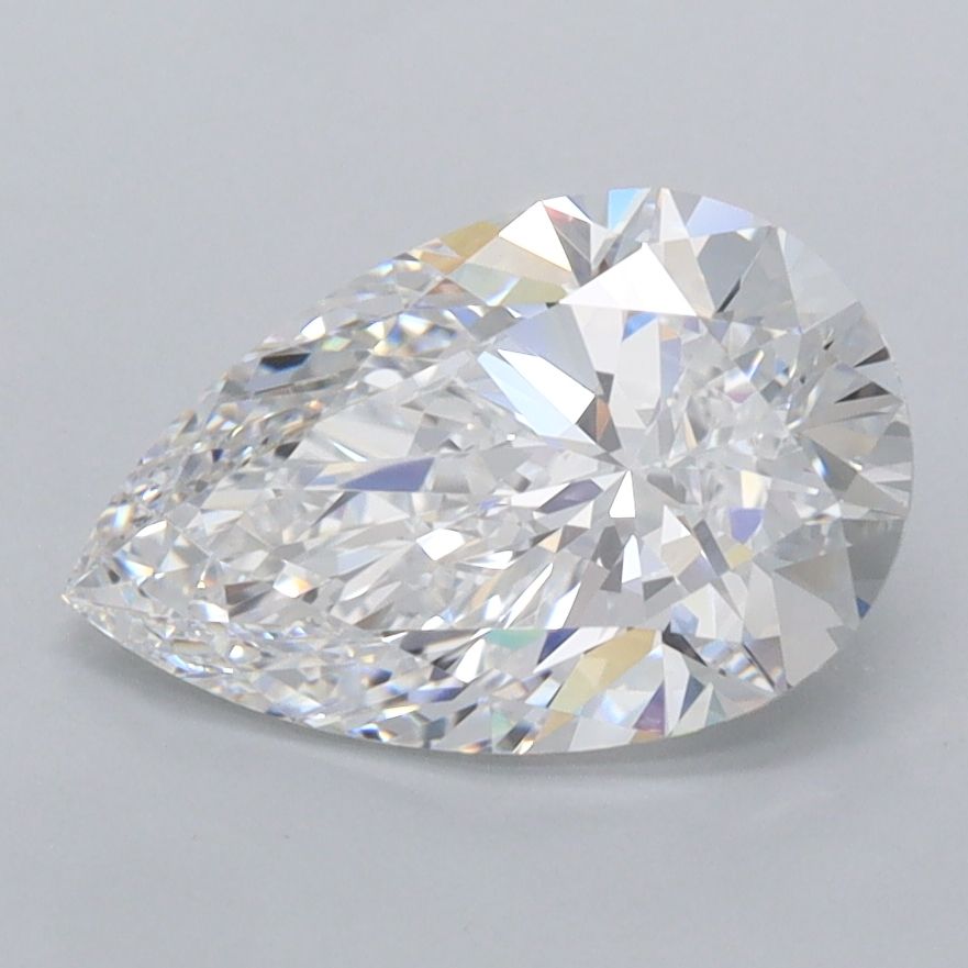 Pear Lab-Grown Diamond 1.90ct D FL